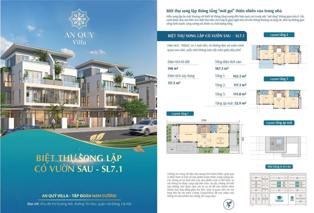 Biệt thự An Quý Villa – Kiệt tác sang trọng và đẳng cấp