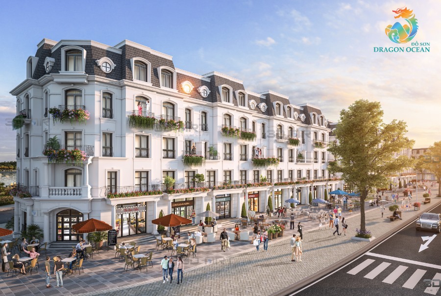 Nhà phố thương mại shophouse Dragon Ocean Đồ Sơn