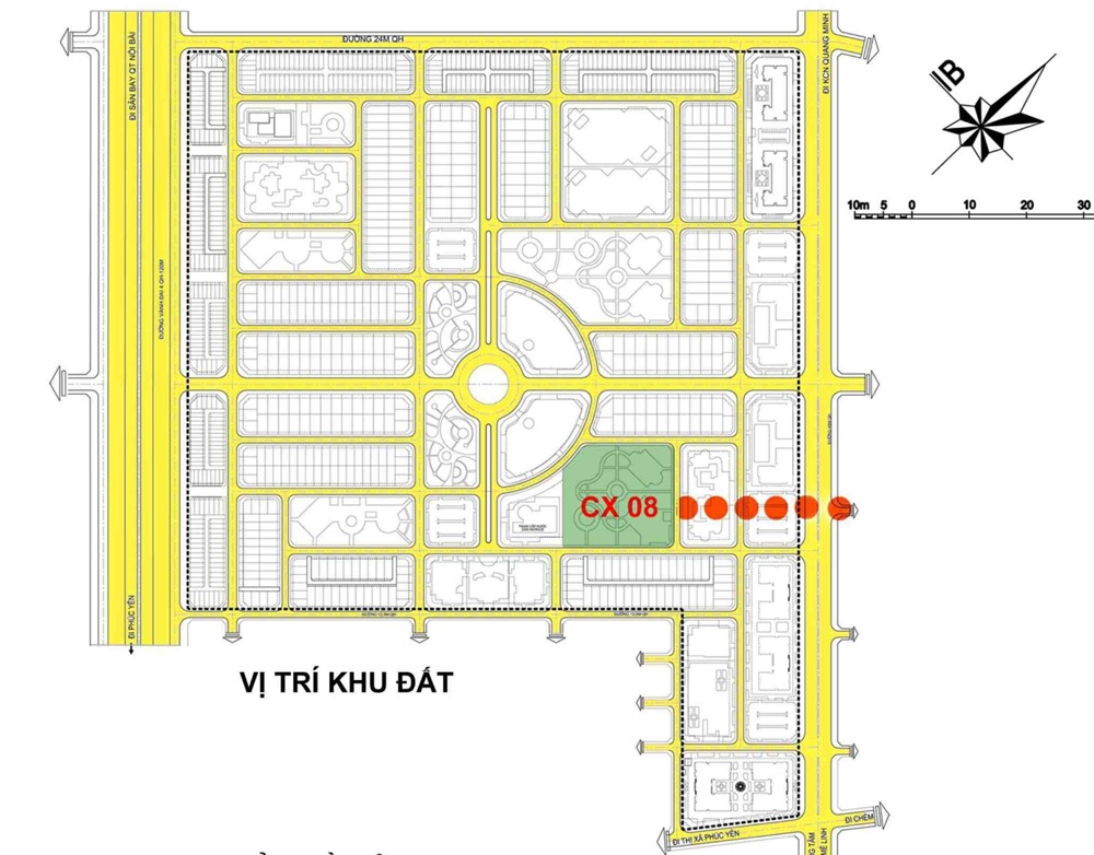 Thiết kế biệt thự liền kề tại HUD Mê Linh Central