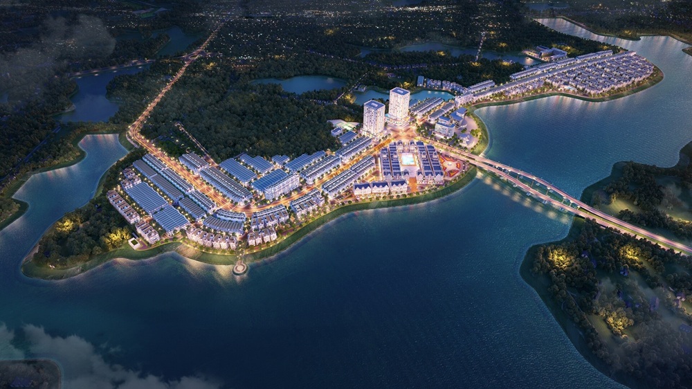 Vị trí dự án River Bay Bắc Đầm Vạc Vĩnh Yên