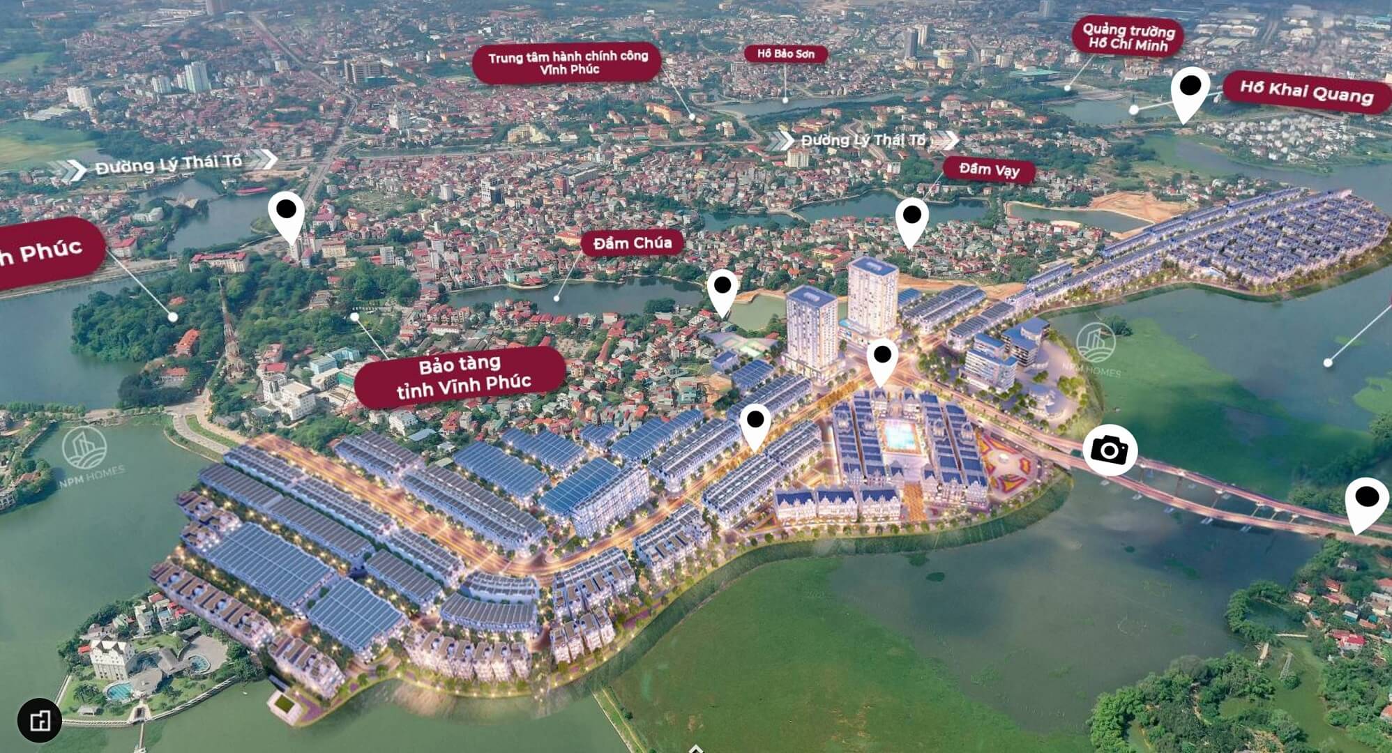 Tiện ích dự án River Bay Bắc Đầm Vạc Vĩnh Yên