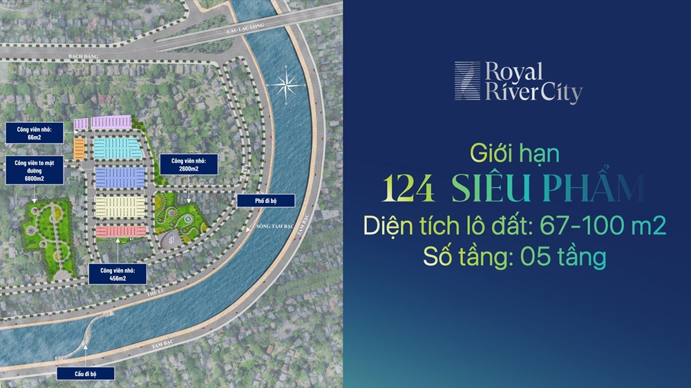 Tiện ích đẳng cấp tại Royal River City