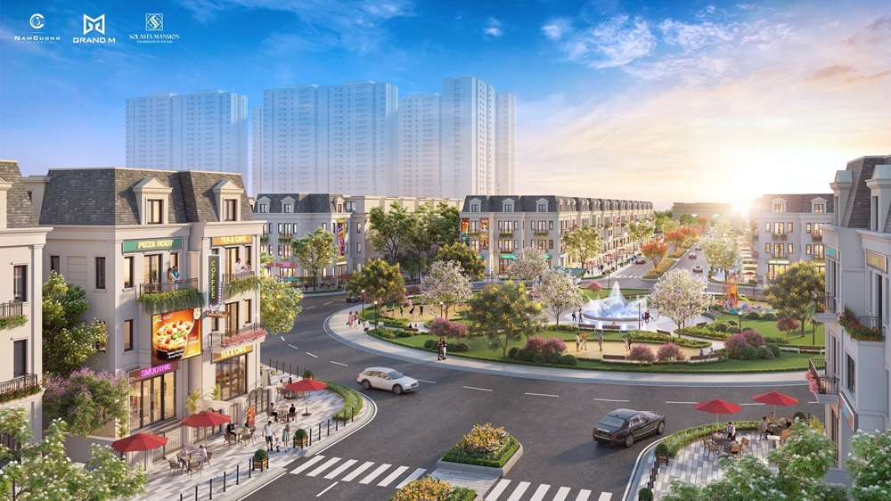 Tiện ích dự án Solasta Mansion Dương Nội